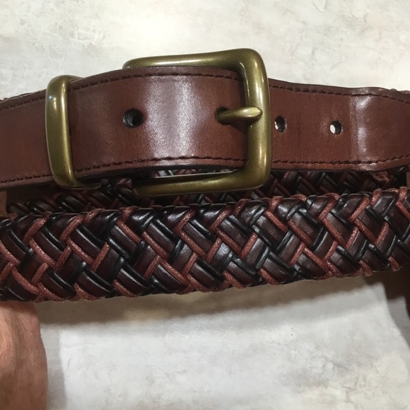 Columbia Other - Columbia Men’s Leather Braided Belt